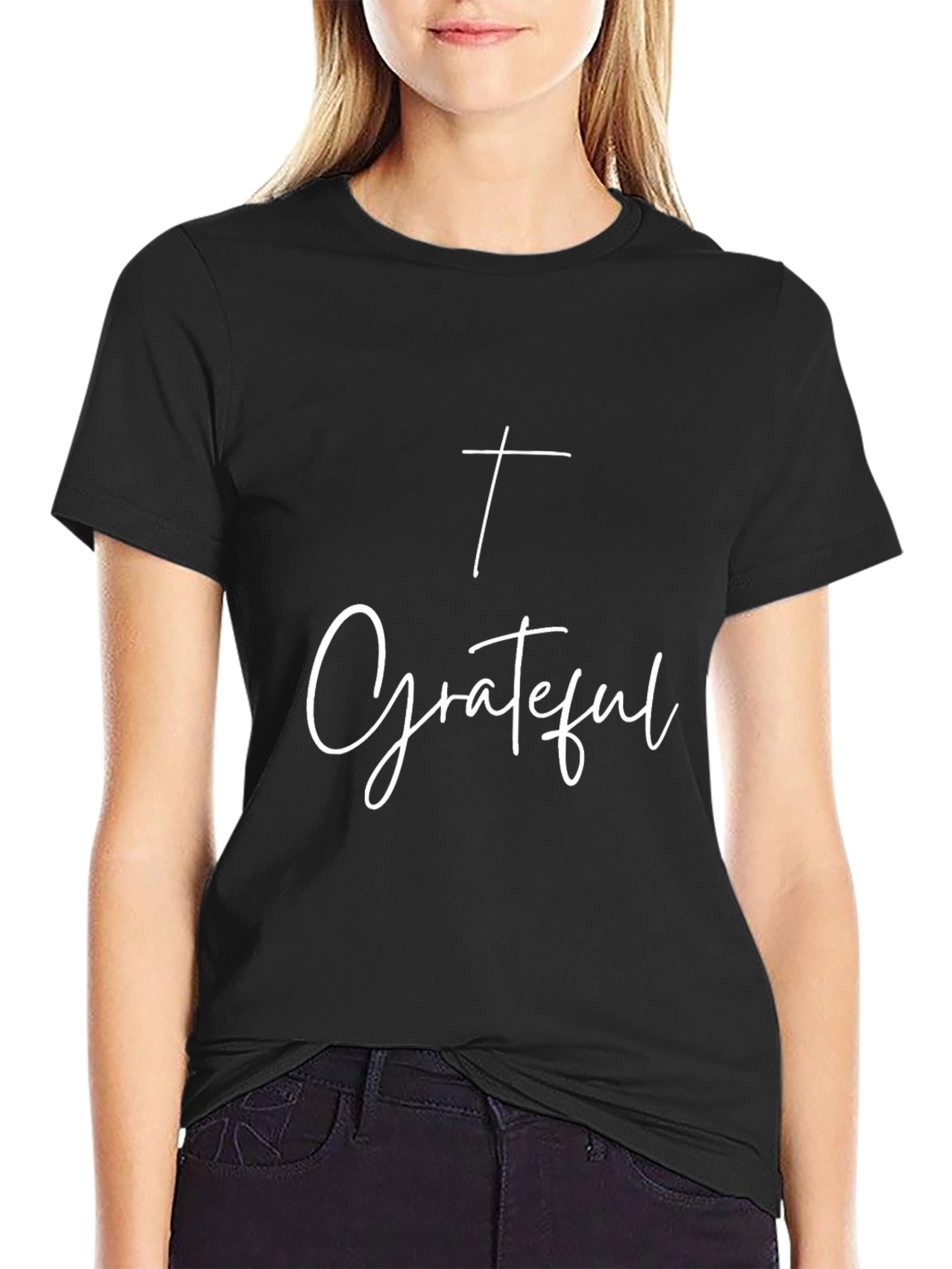 Grateful Christian T-Shirt - Black