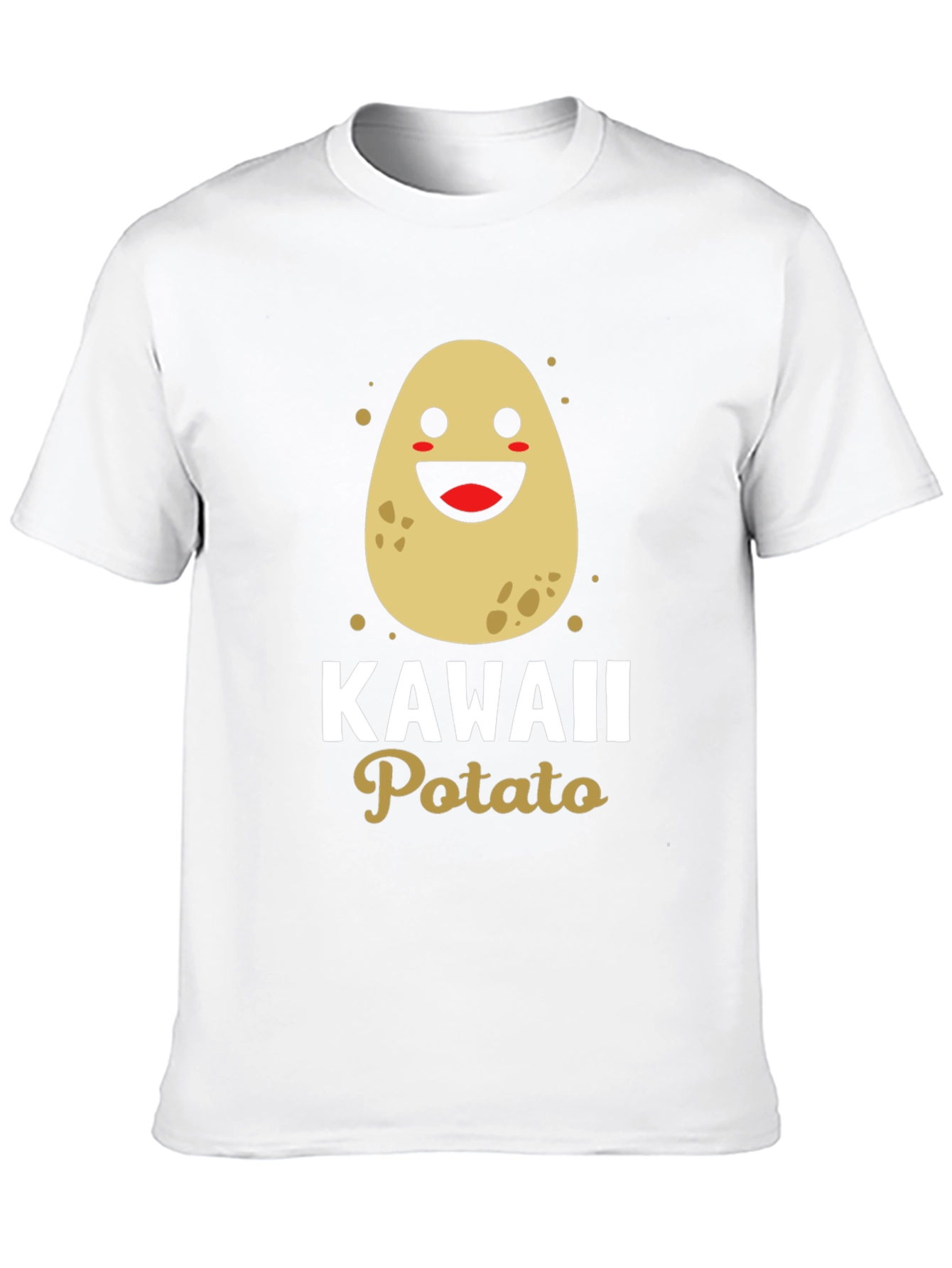Kawaii Potato T-Shirt - Cute Graphic Tee