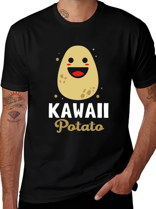 Kawaii Potato T-Shirt - Cute Graphic Tee