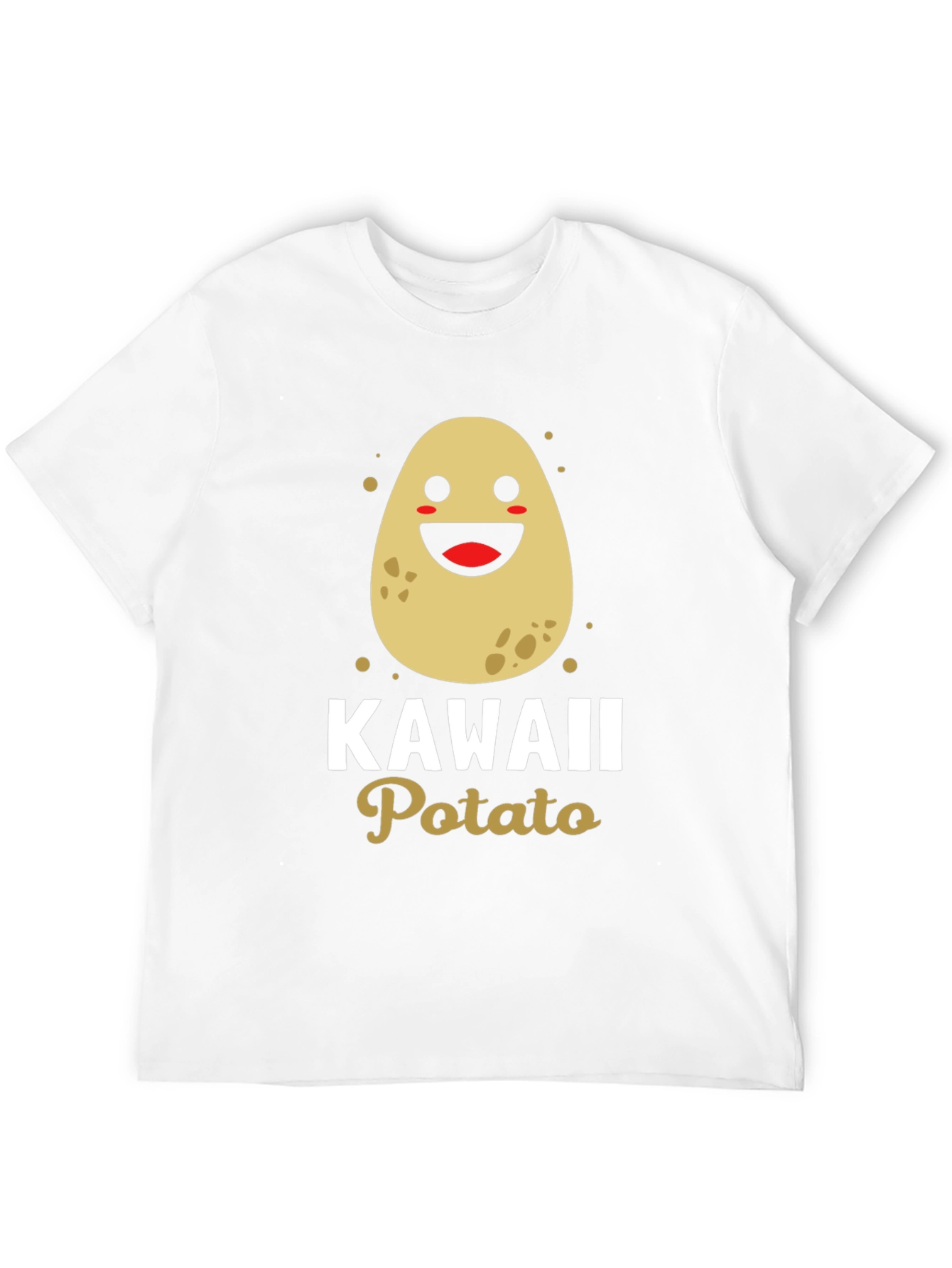 Kawaii Potato T-Shirt - Cute Graphic Tee