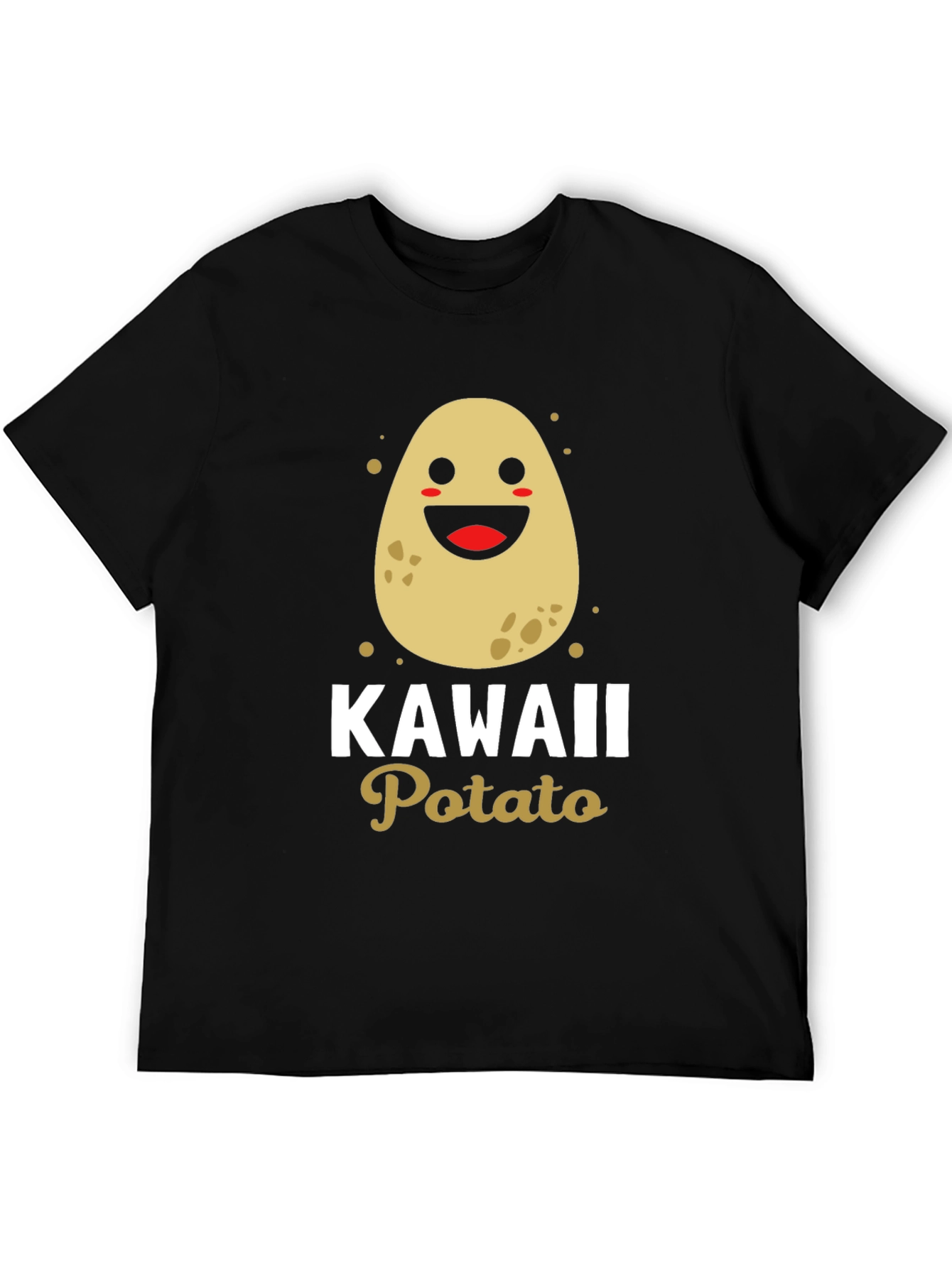 Kawaii Potato T-Shirt - Cute Graphic Tee