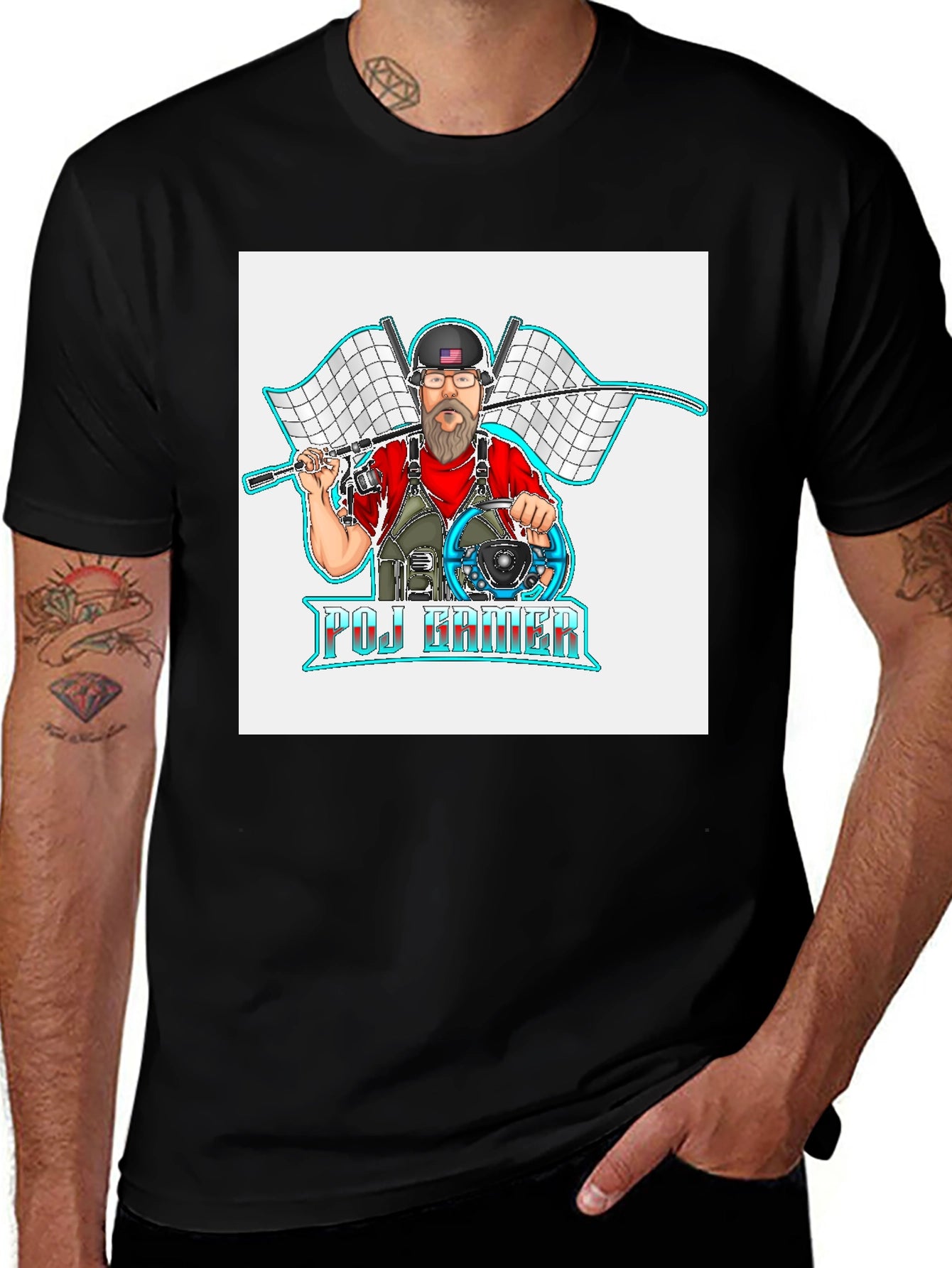 POD Gamer T-Shirt - Unique Design