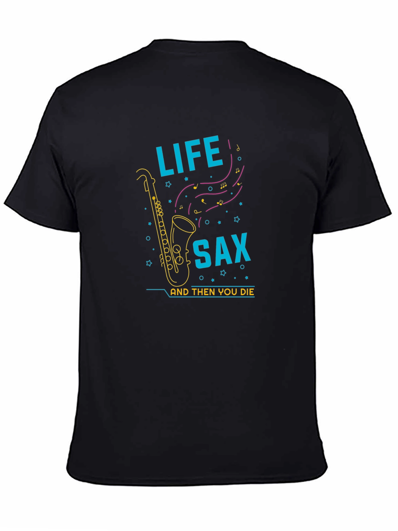 Life Sax T-Shirt: Unique Musical Graphic Tee