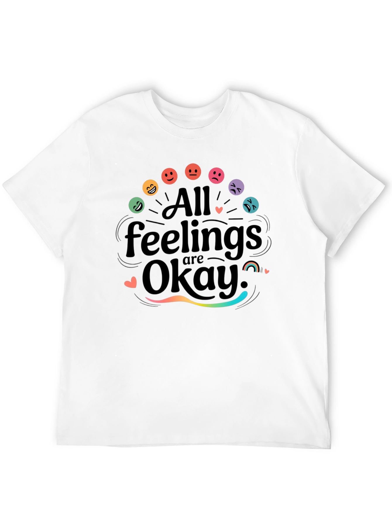 All Feelings are Okay Graphic T-Shirt