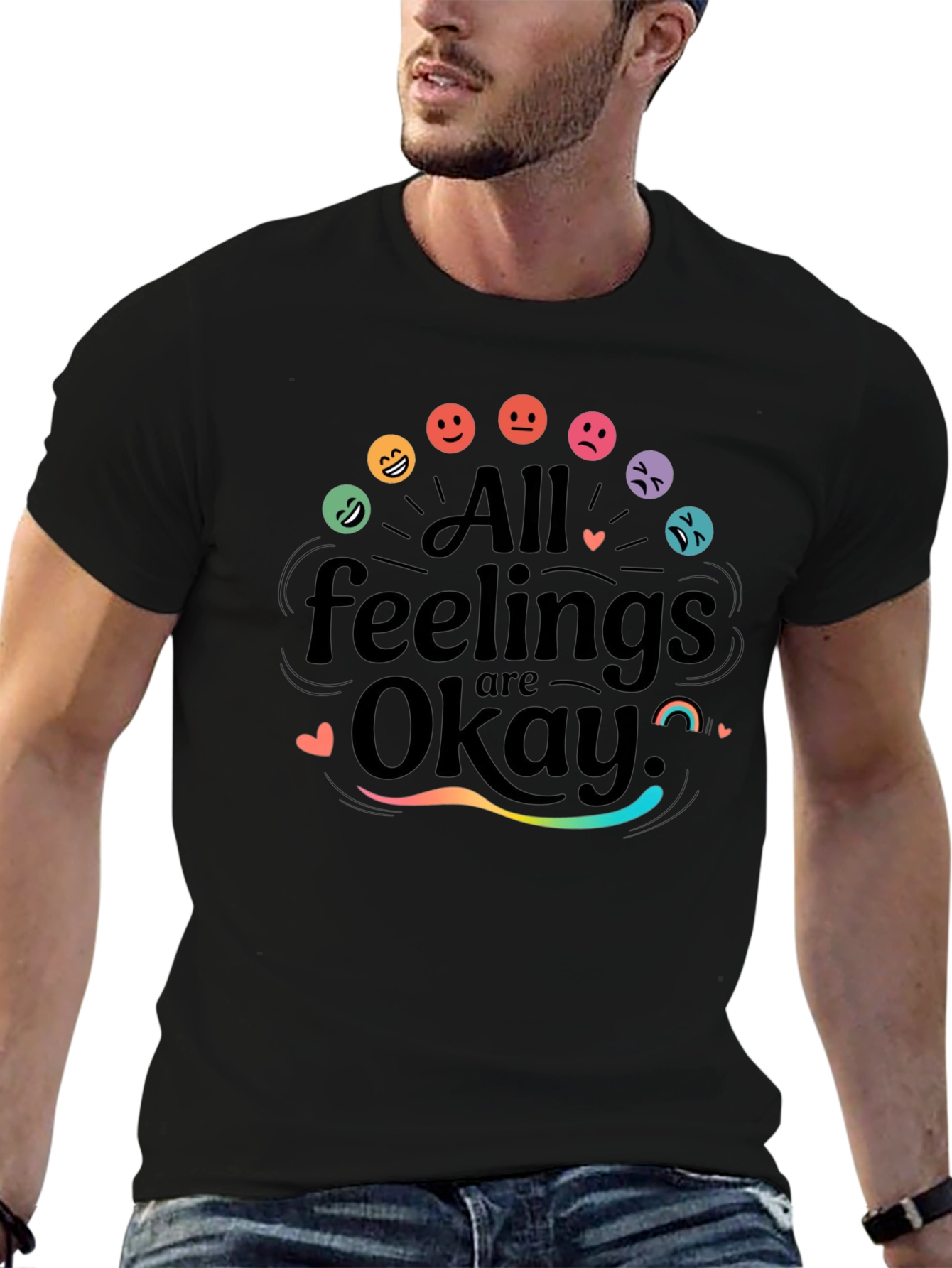 All Feelings are Okay Graphic T-Shirt