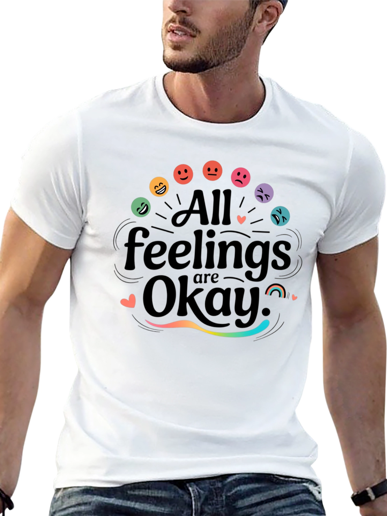 All Feelings are Okay Graphic T-Shirt