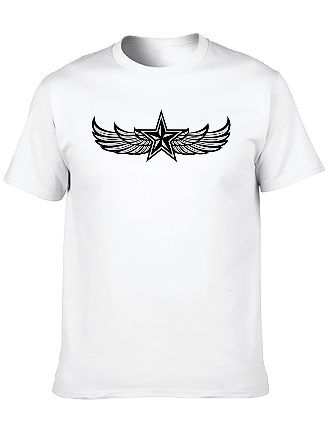 Black Star Wing Graphic Tee