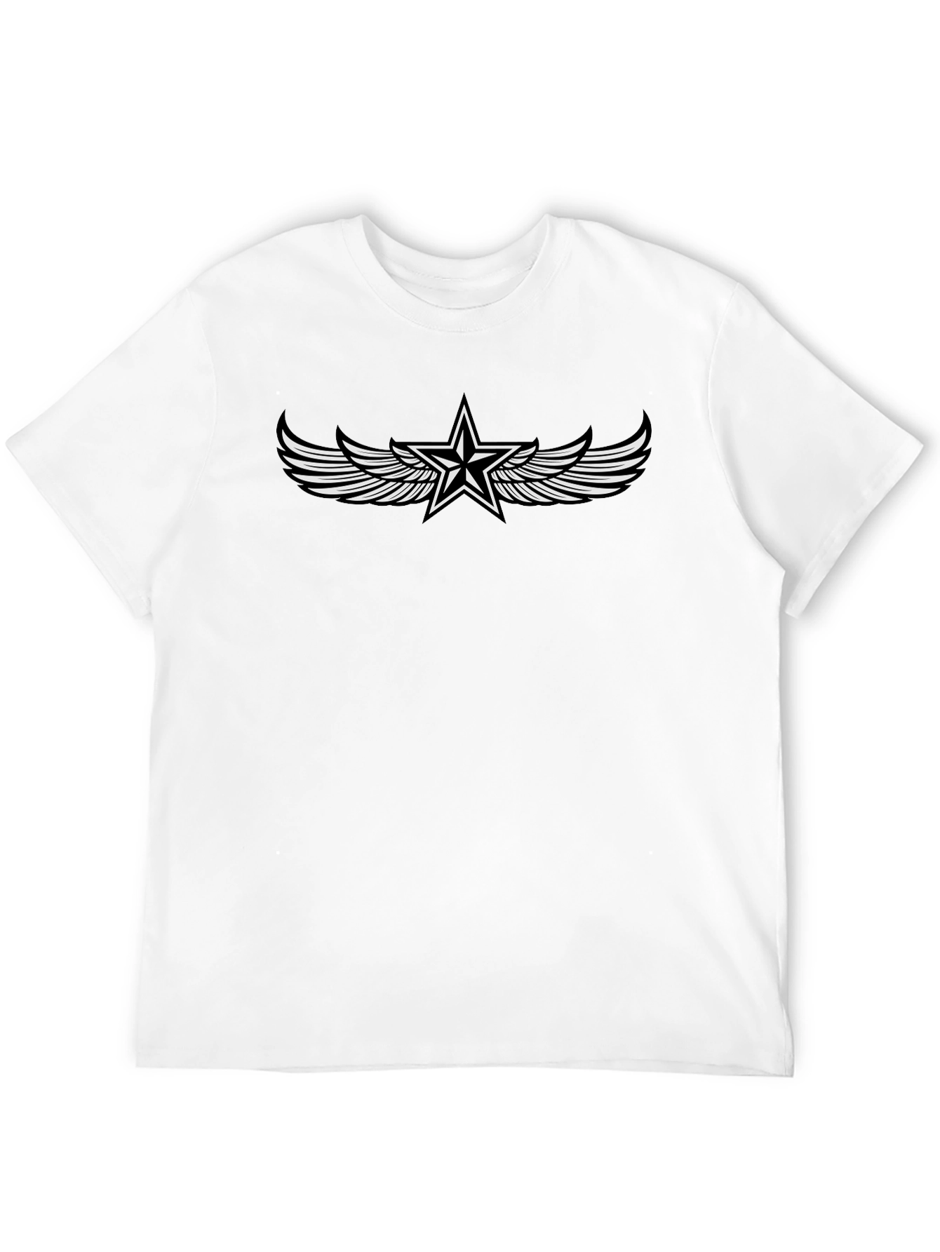 Black Star Wing Graphic Tee