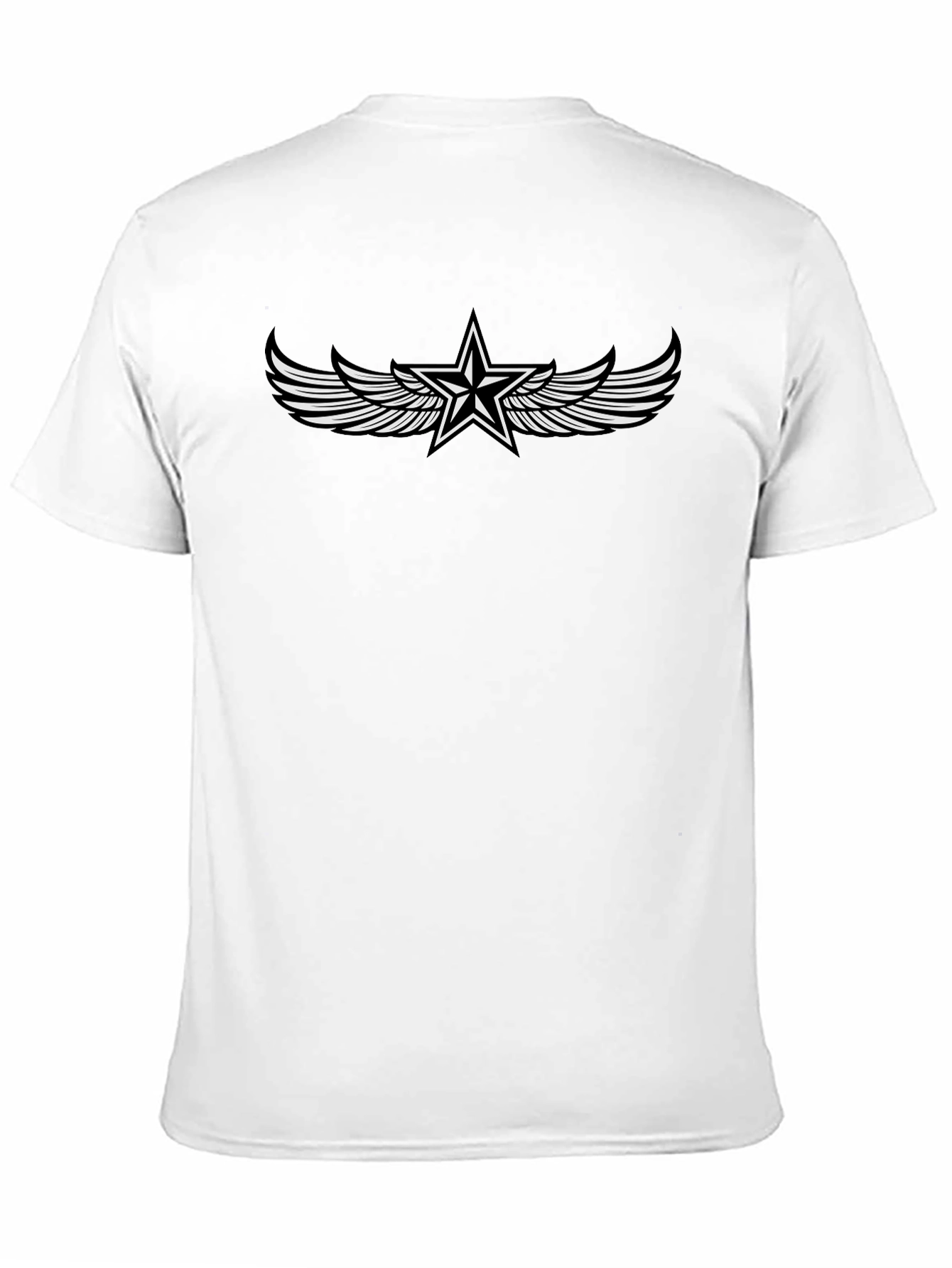 Black Star Wing Graphic Tee