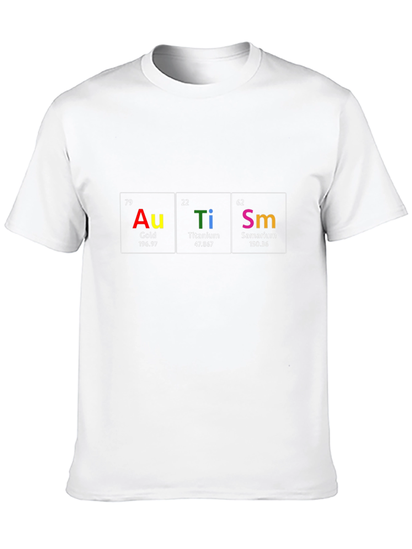 Autism Periodic Table Elements T-Shirt