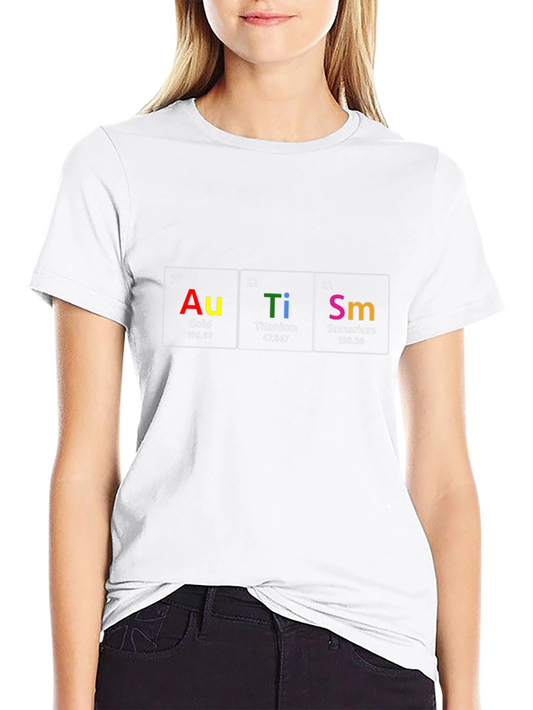 Autism Periodic Table Elements T-Shirt
