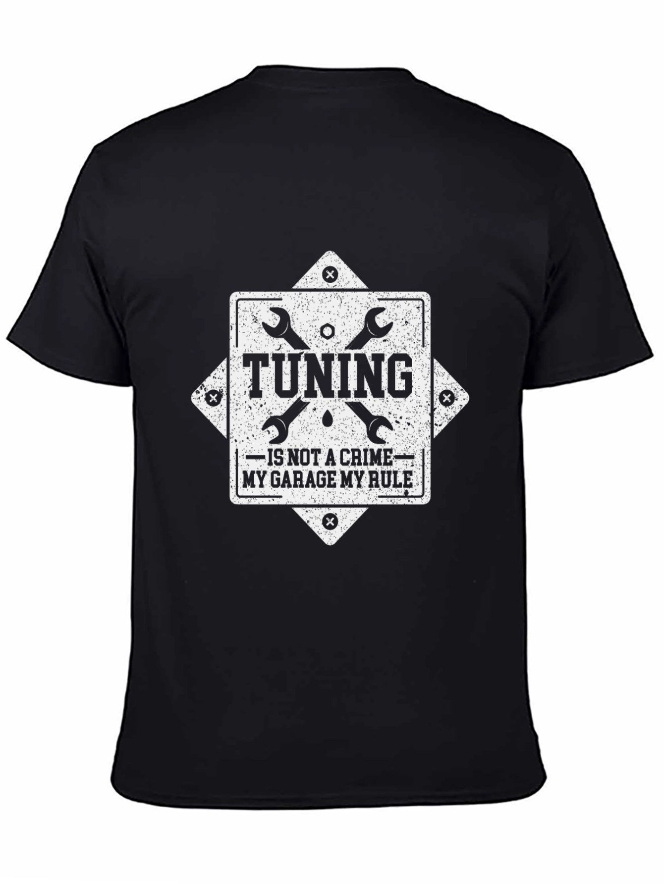 Tuning Is Not A Crime Graphic Tee