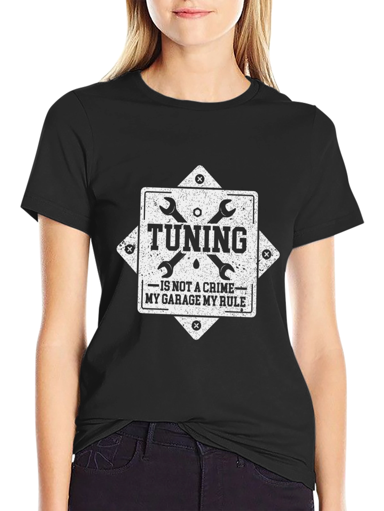 Tuning Is Not A Crime Graphic Tee