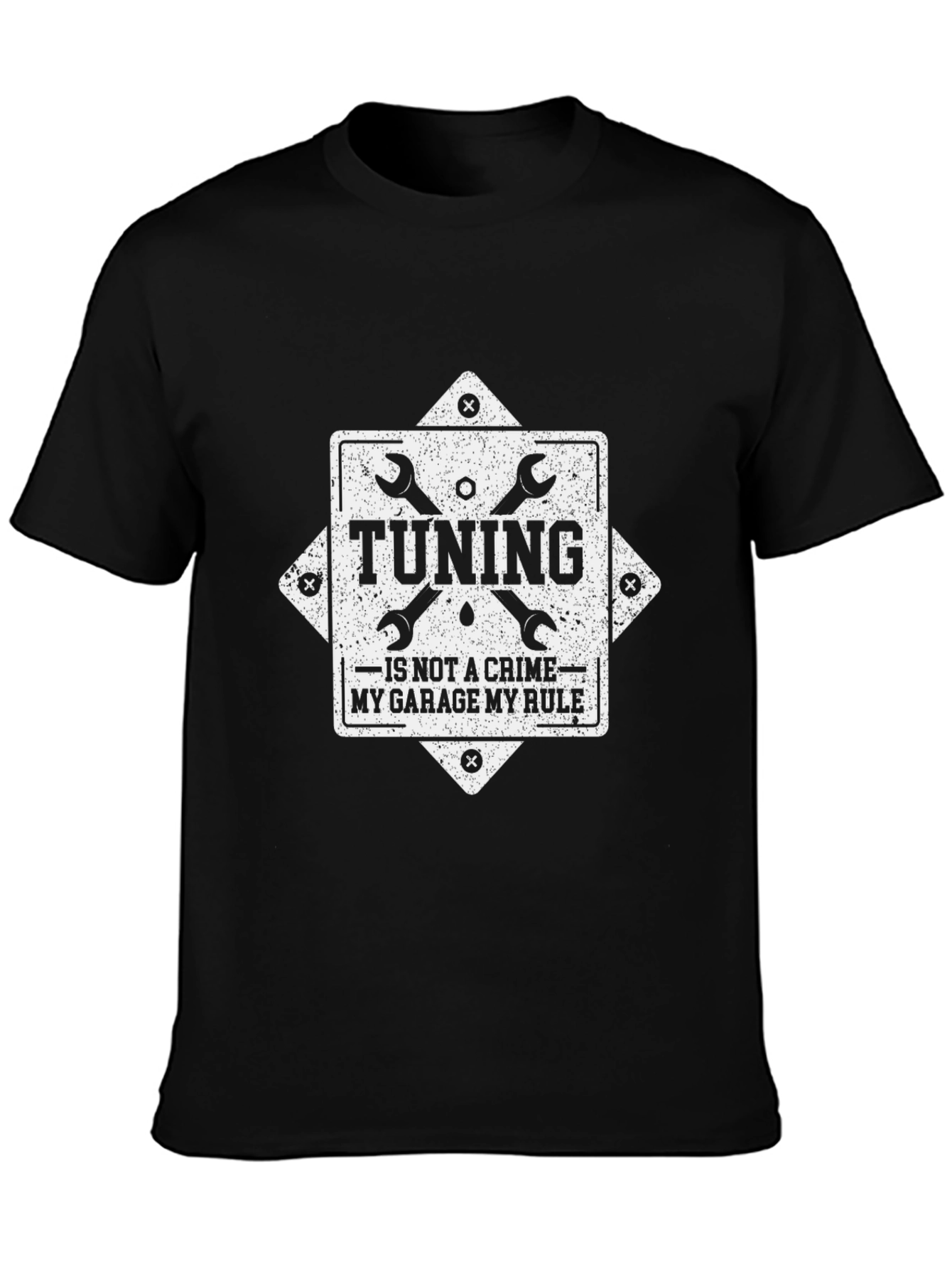 Tuning Is Not A Crime Graphic Tee