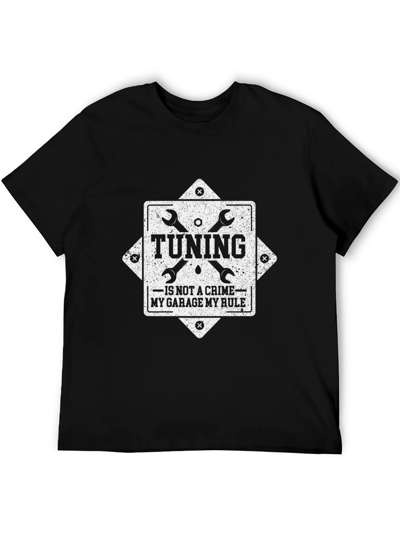 Tuning Is Not A Crime Graphic Tee