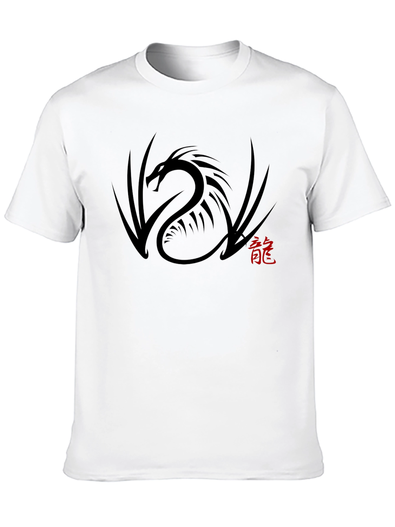 Dragon Graphic Tee - Mens Black T-Shirt