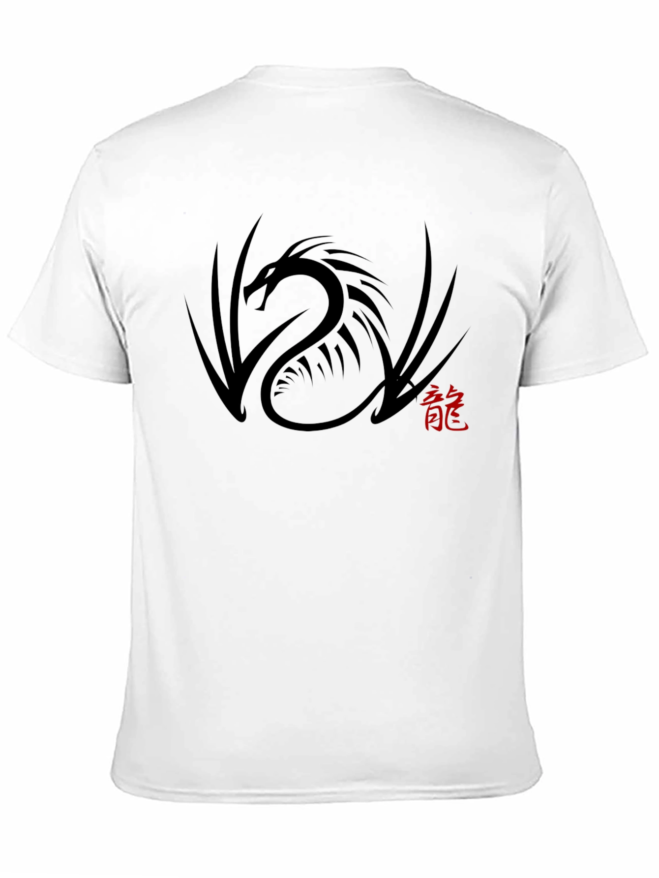 Dragon Graphic Tee - Mens Black T-Shirt