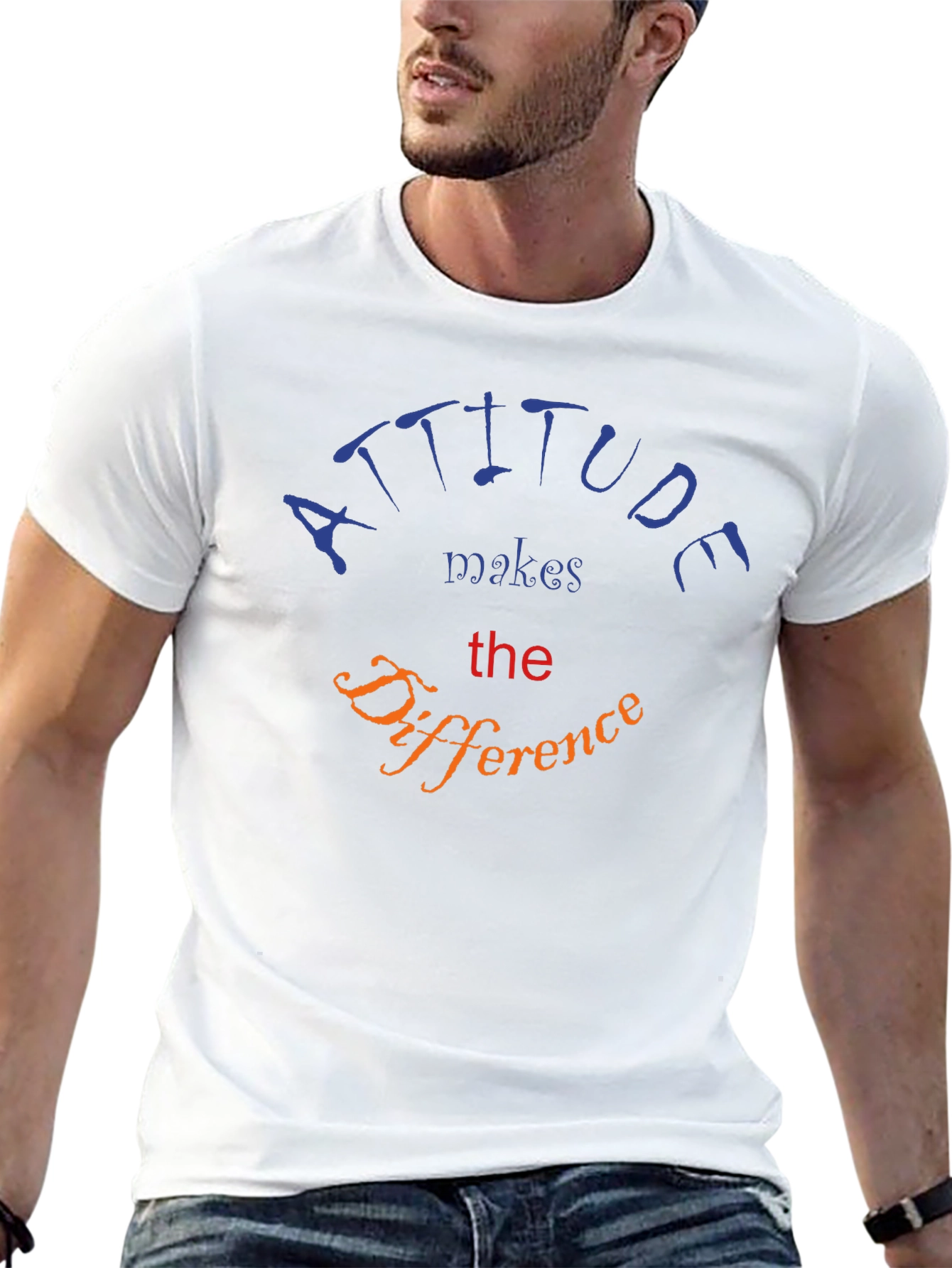 Attitude Makes The Difference Graphic Tee