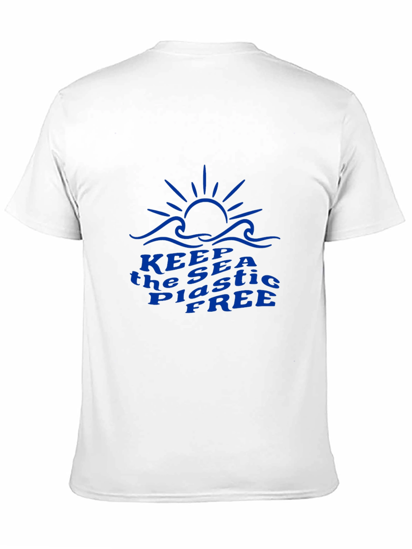 Keep the Sea Plastic Free Black Graphic Tee