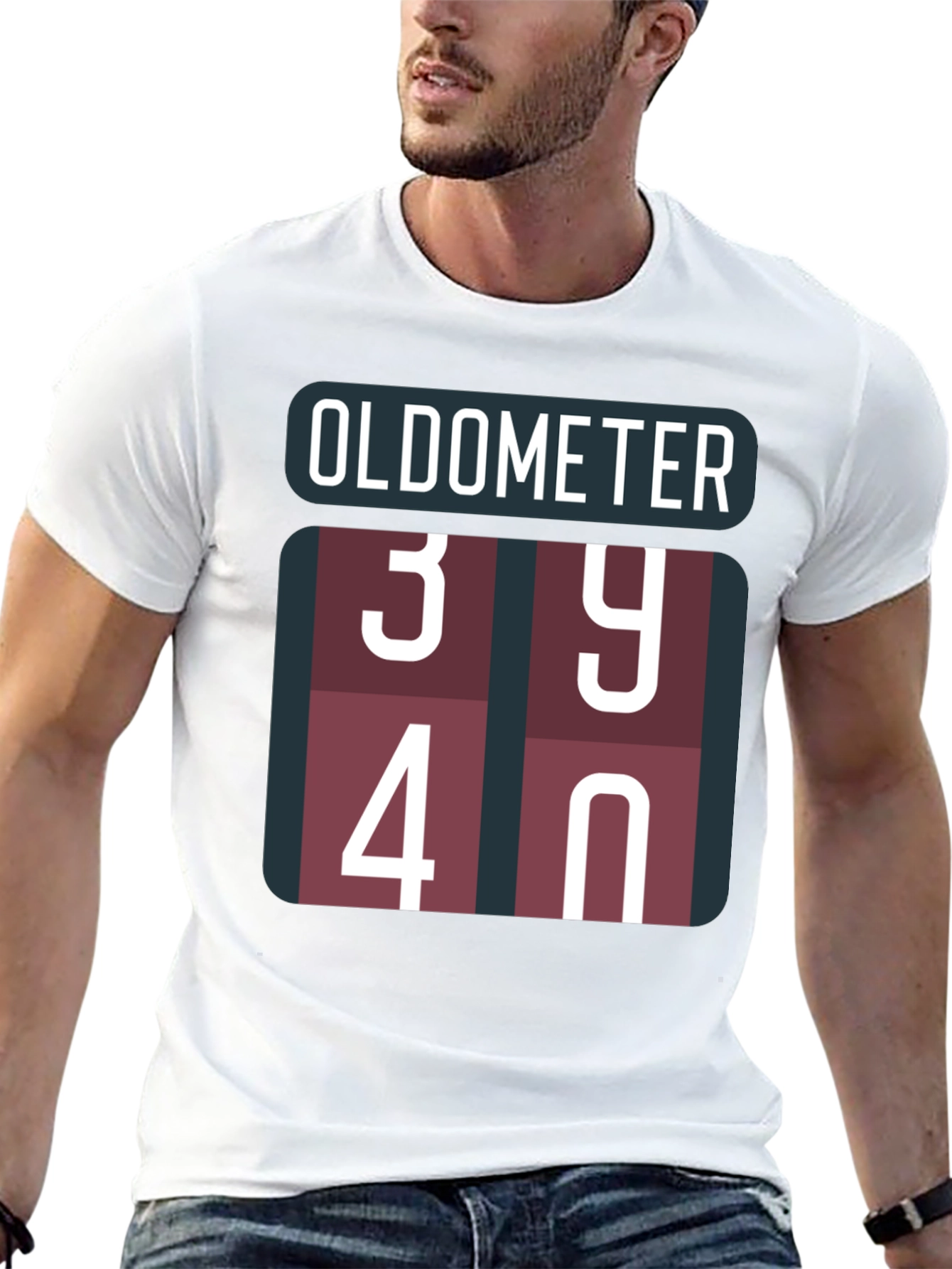 Oldometer 39/40 Black Graphic Tee
