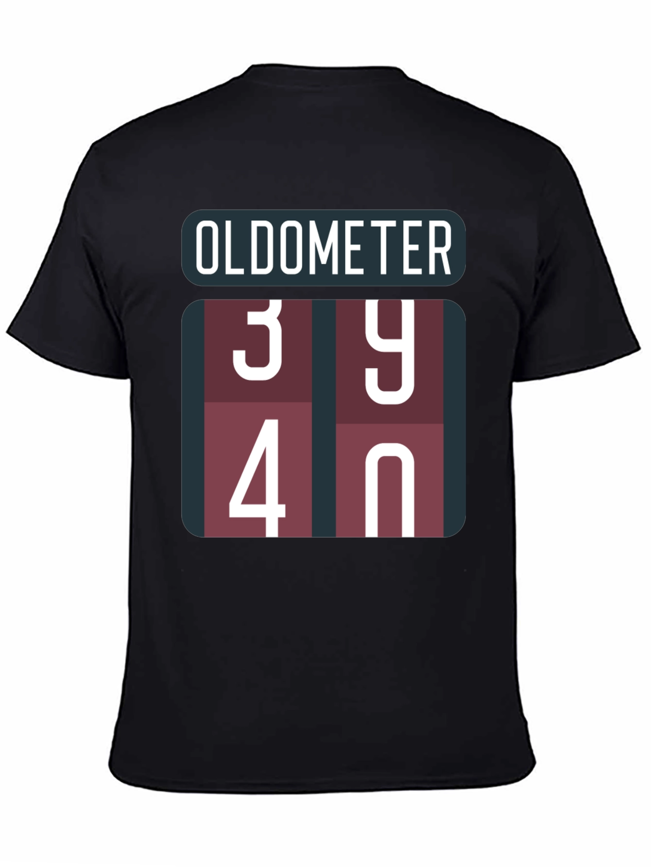 Oldometer 39/40 Black Graphic Tee