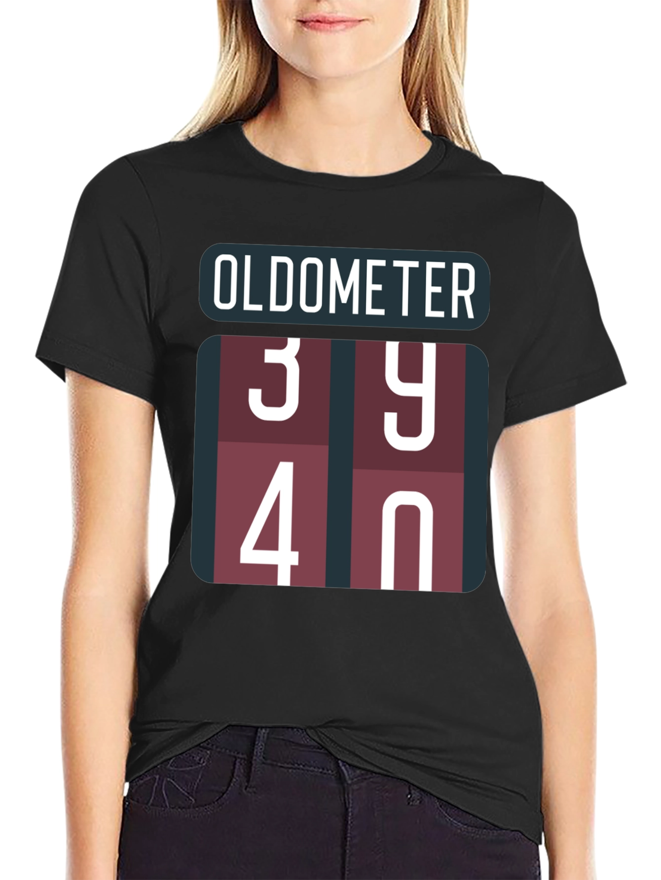 Oldometer 39/40 Black Graphic Tee