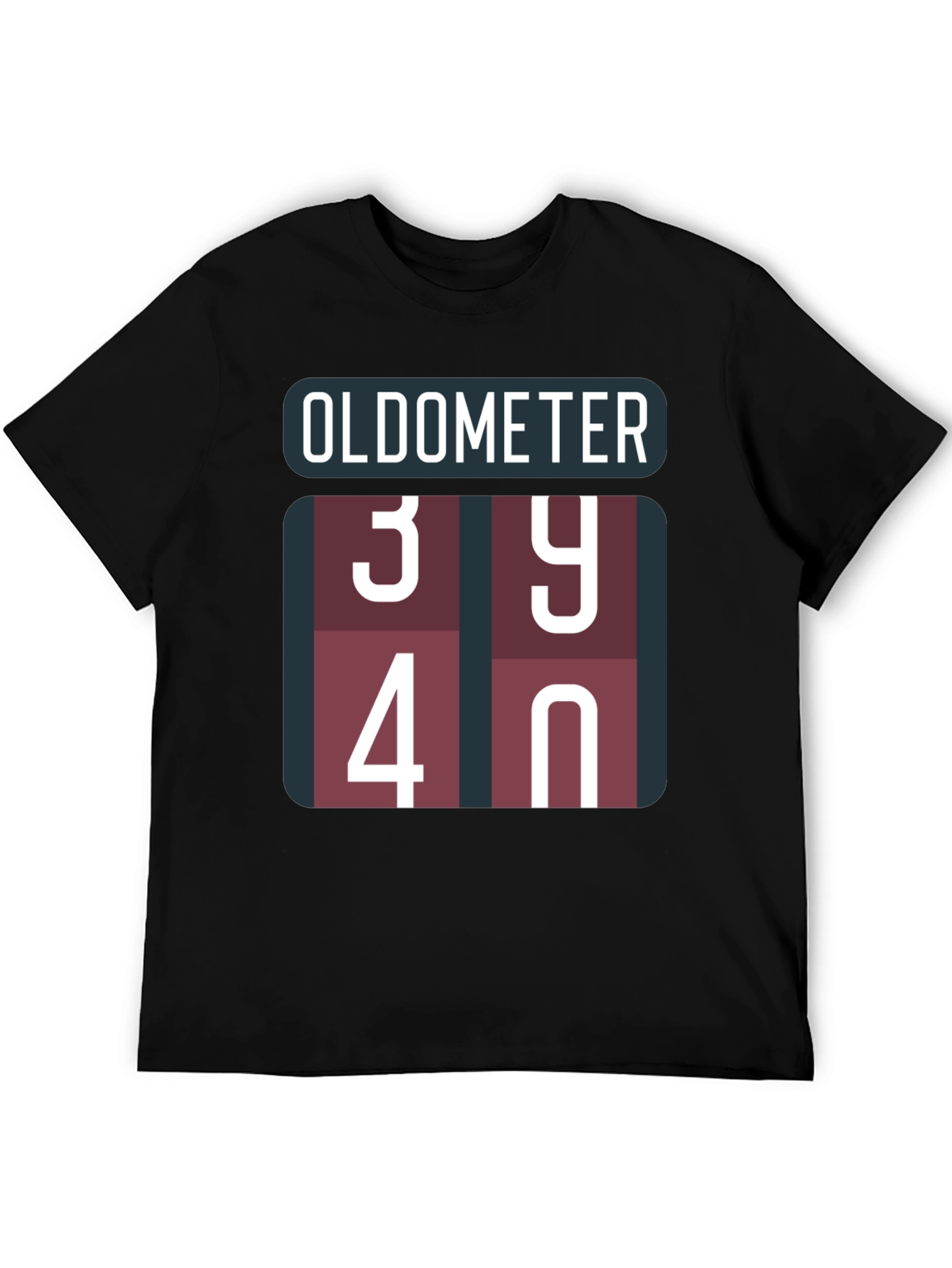 Oldometer 39/40 Black Graphic Tee