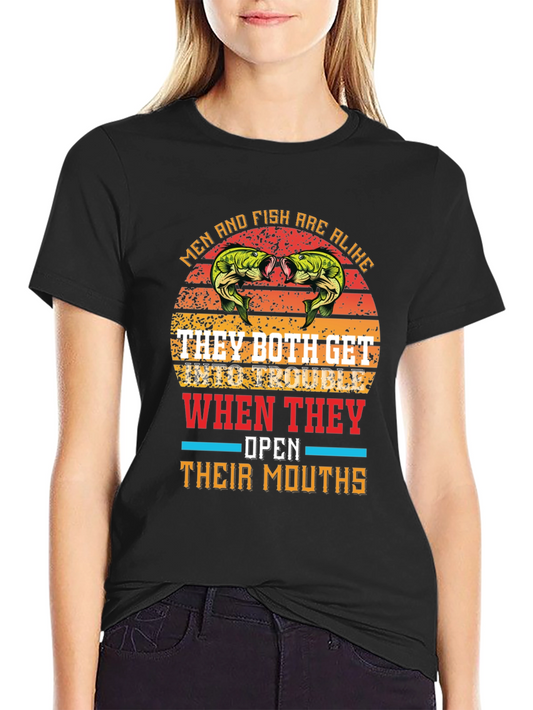 Men and Fish are Alike T-Shirt