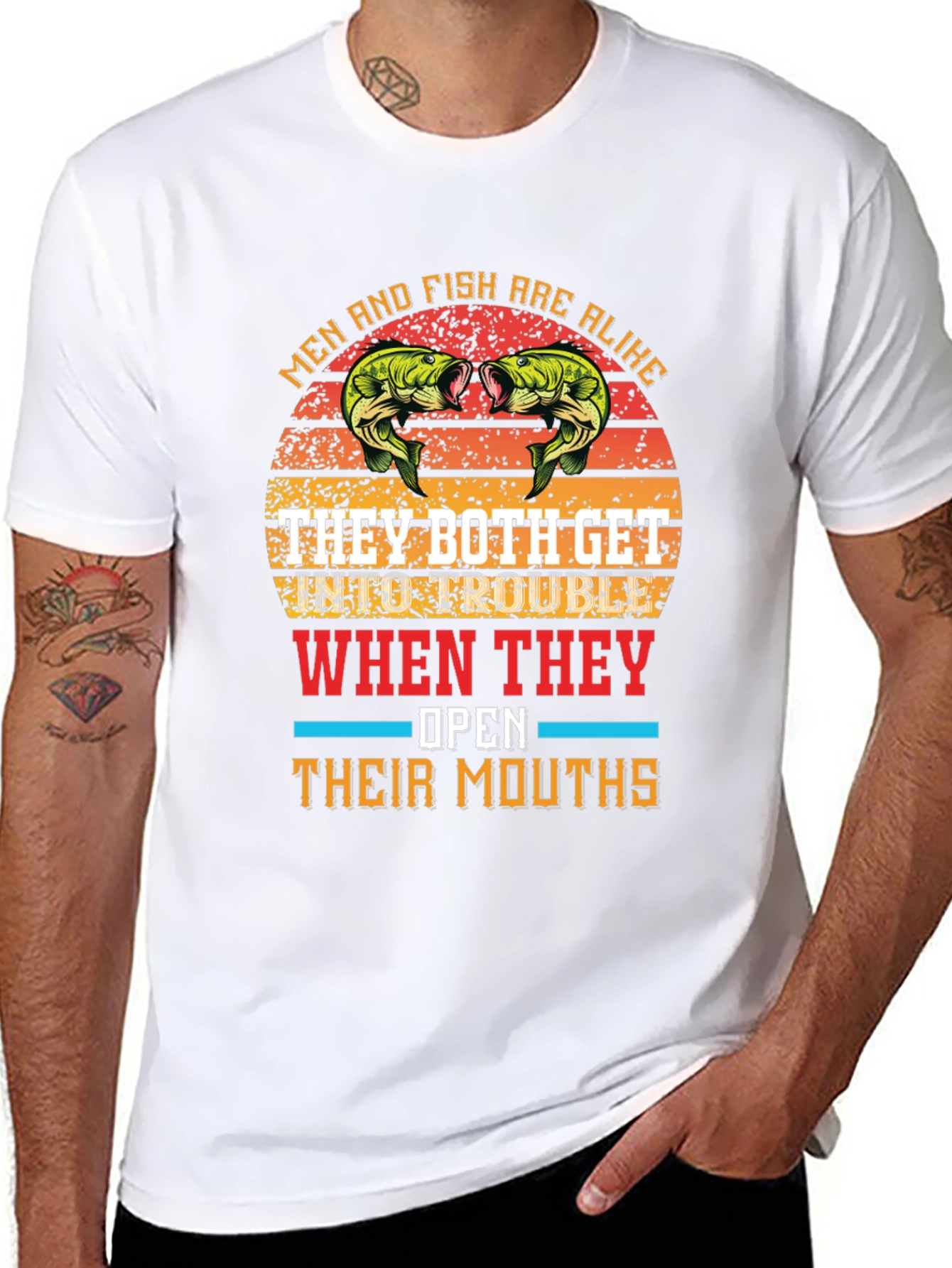 Men and Fish are Alike T-Shirt