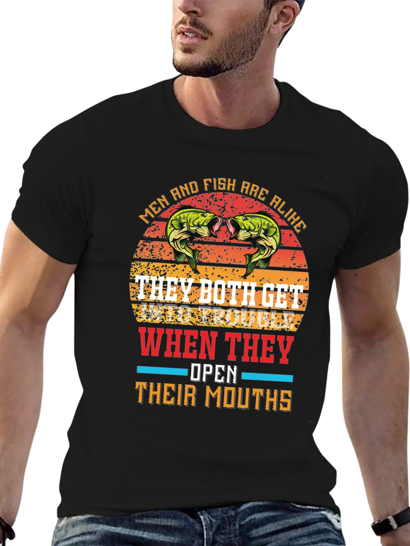 Men and Fish are Alike T-Shirt