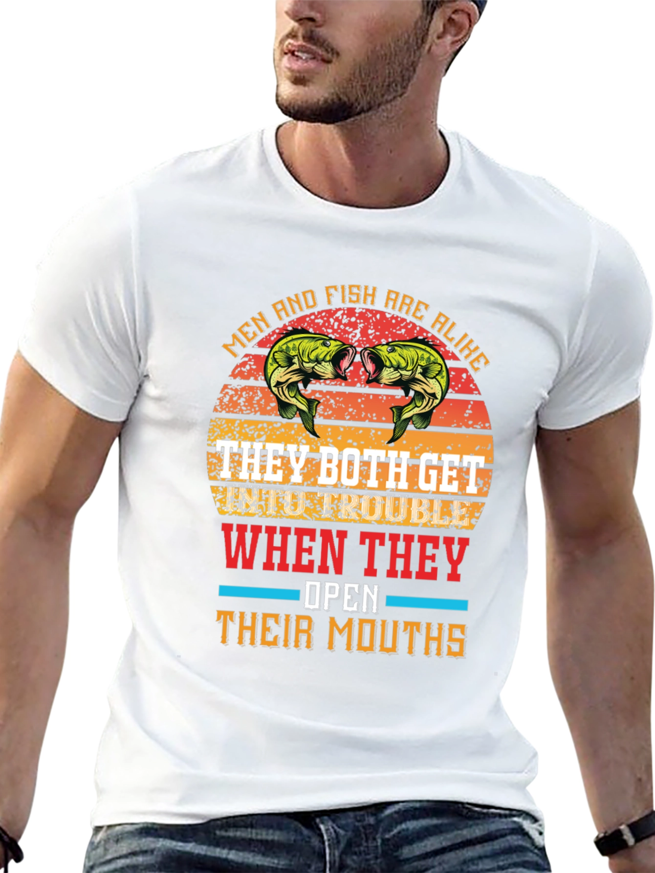 Men and Fish are Alike T-Shirt