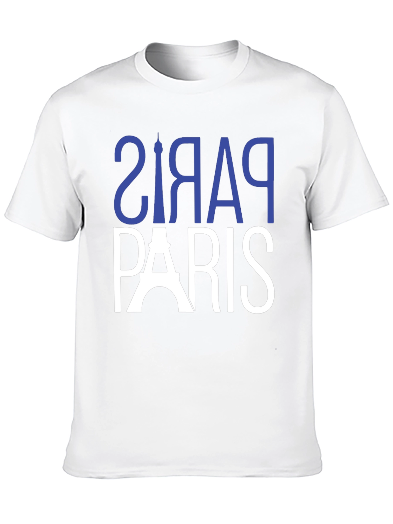 Paris Graphic Tee - Black Cotton T-Shirt