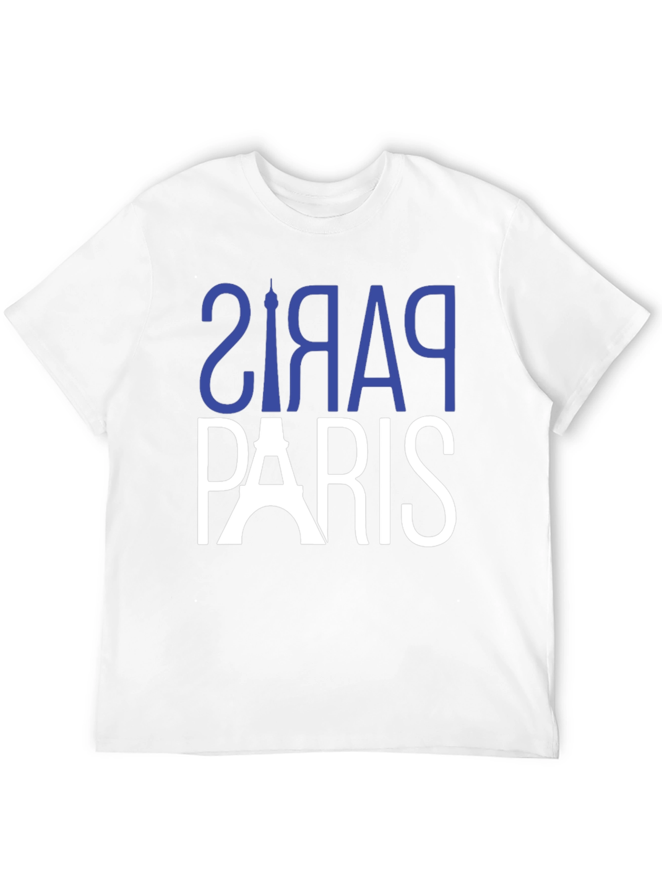 Paris Graphic Tee - Black Cotton T-Shirt