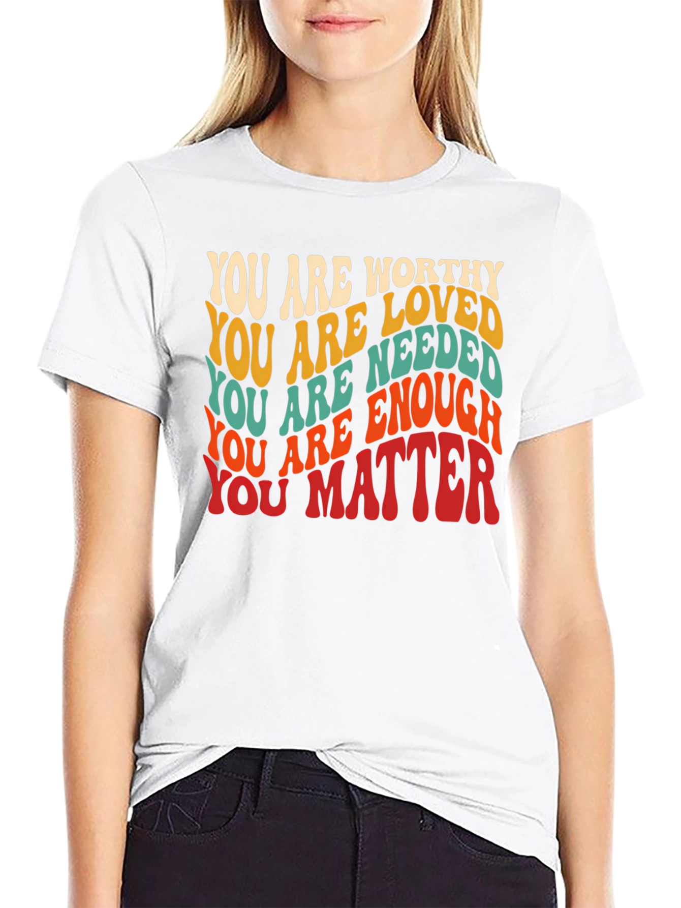 Inspirational Affirmation Graphic T-Shirt