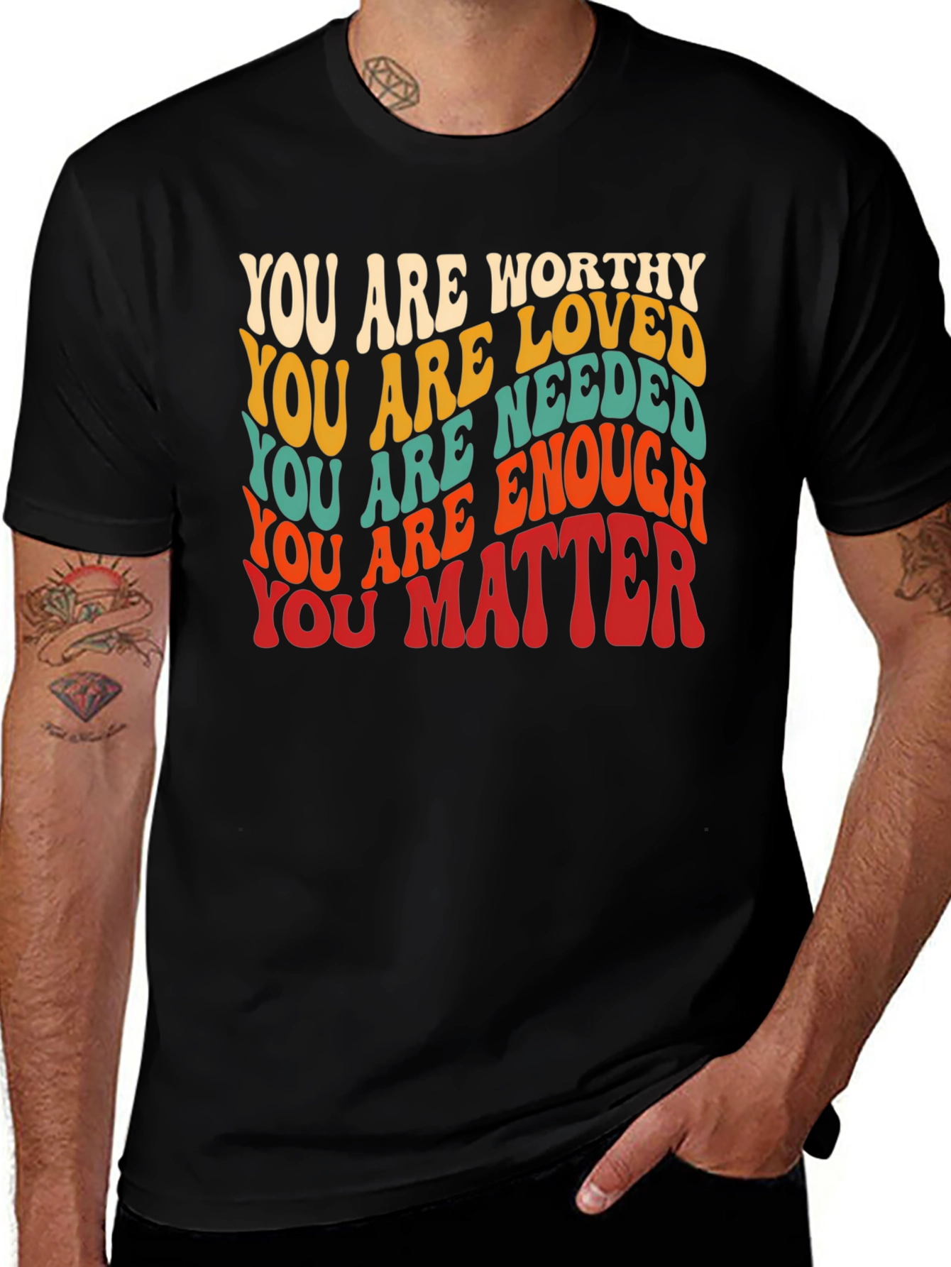 Inspirational Affirmation Graphic T-Shirt