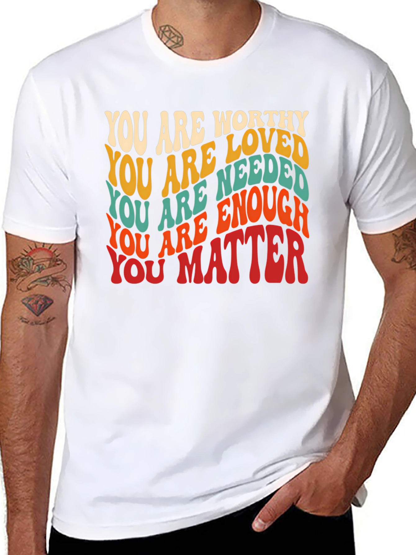 Inspirational Affirmation Graphic T-Shirt