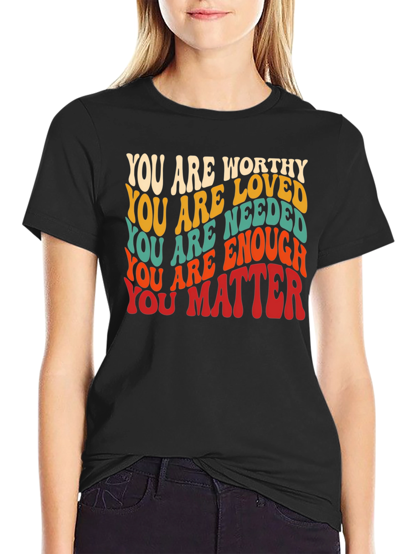 Inspirational Affirmation Graphic T-Shirt