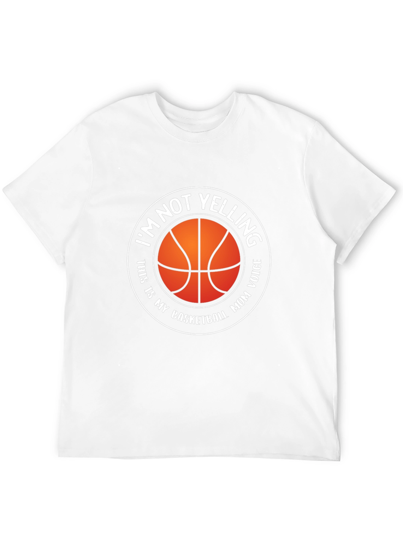 Basketball Mom Voice Graphic Tee