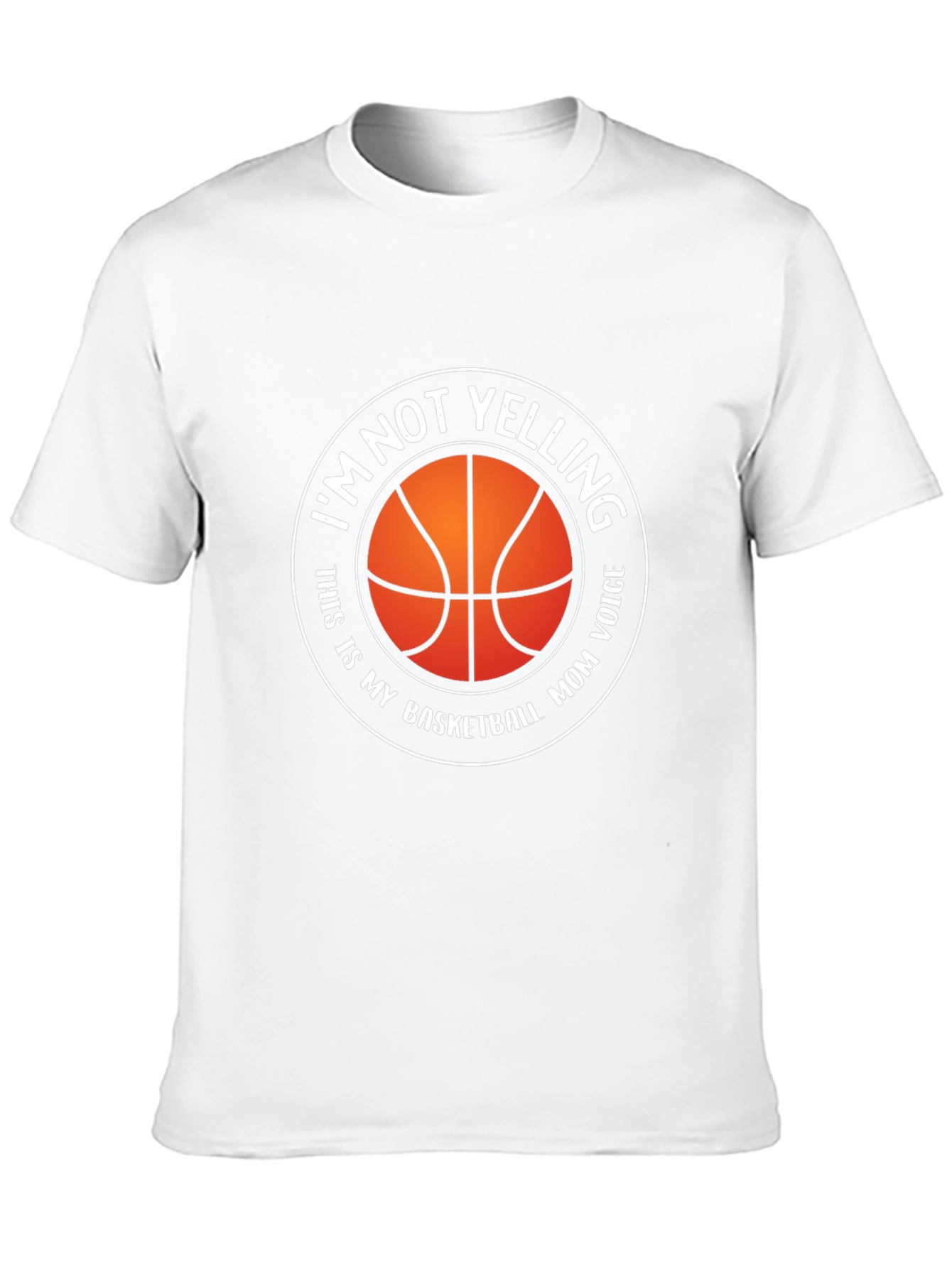 Basketball Mom Voice Graphic Tee