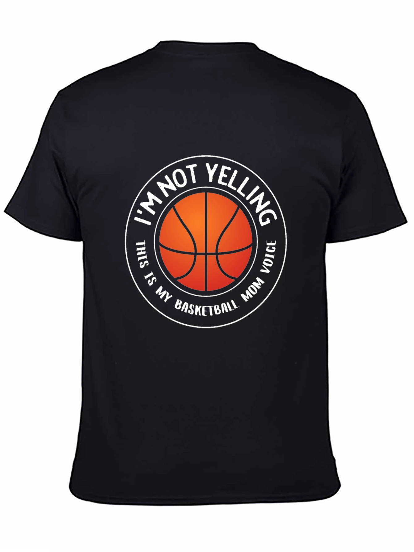 Basketball Mom Voice Graphic Tee