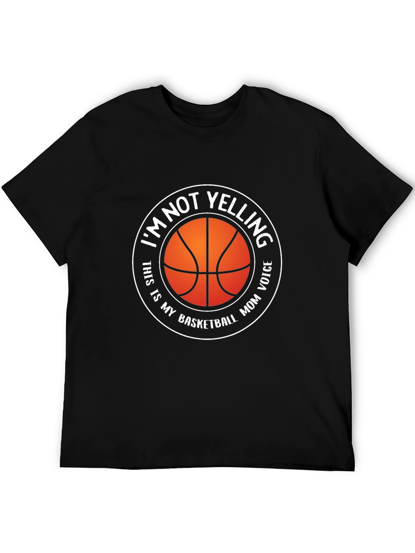 Basketball Mom Voice Graphic Tee