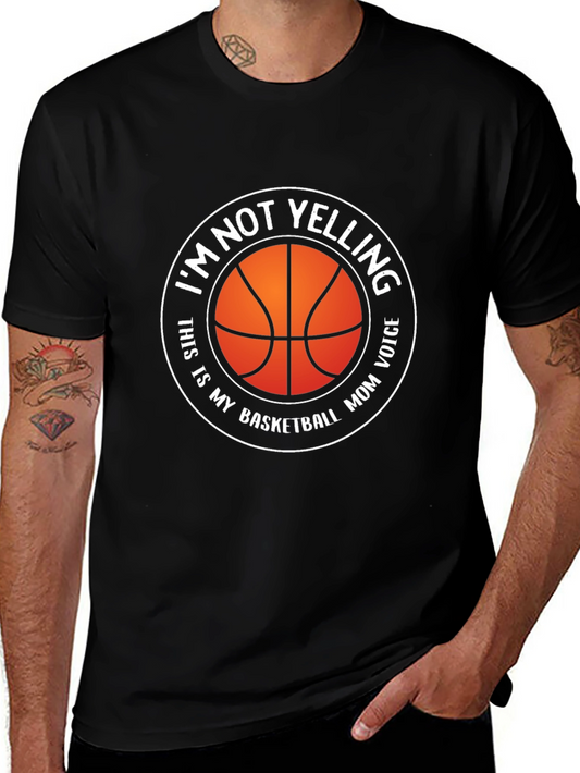 Basketball Mom Voice Graphic Tee
