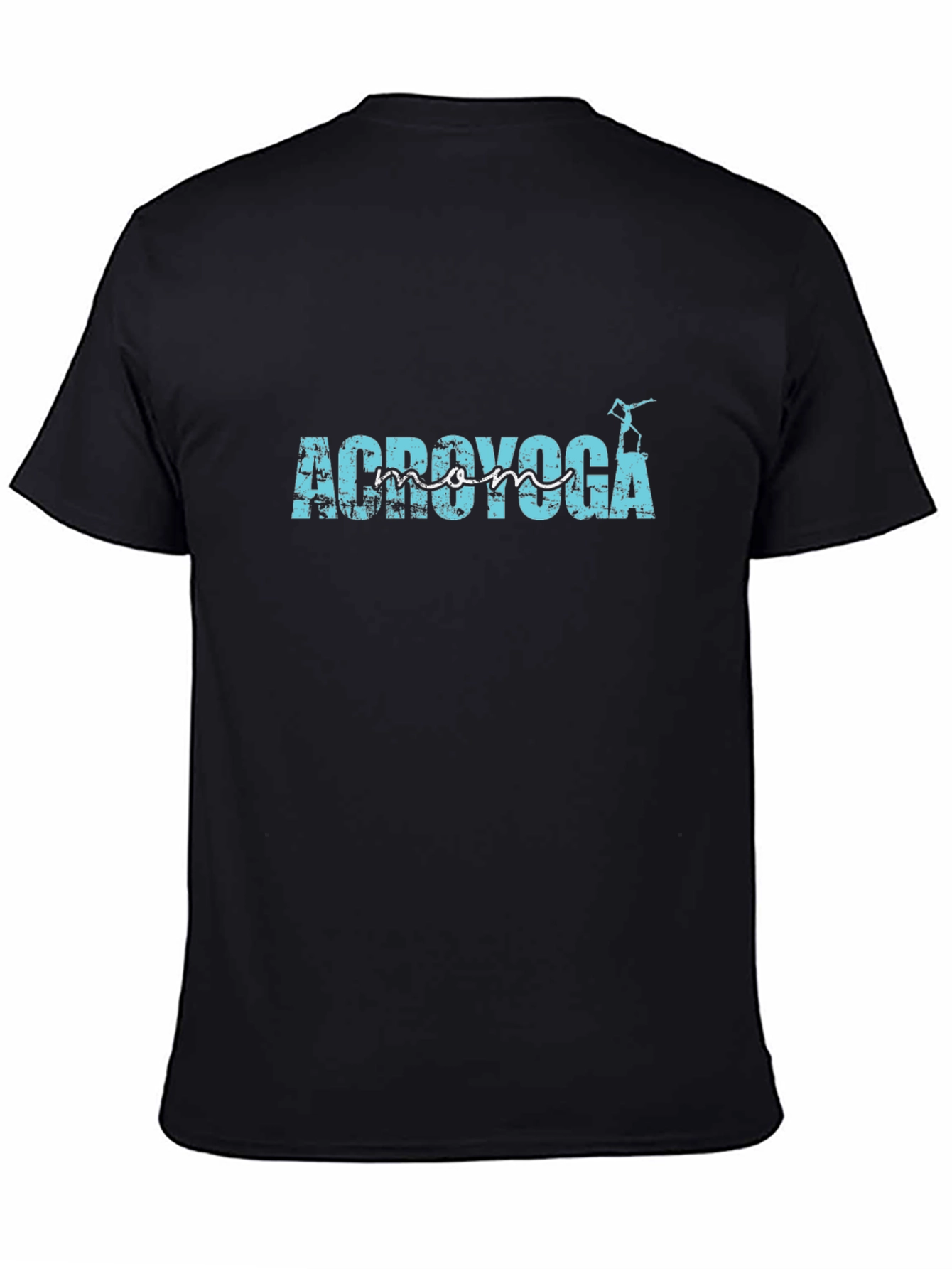 AcroYoga Mom Graphic T-Shirt - Black