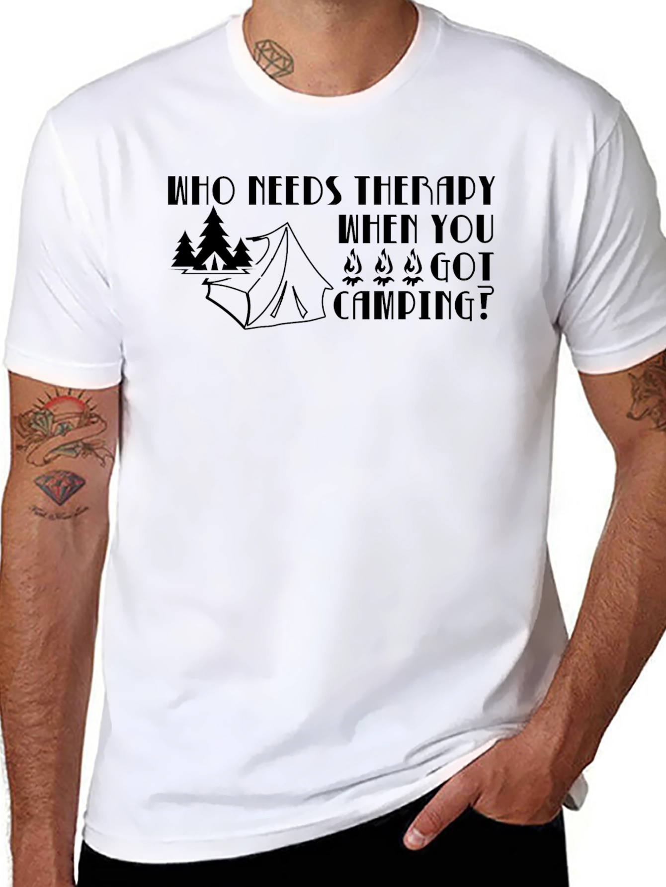 Camping Therapy T-Shirt
