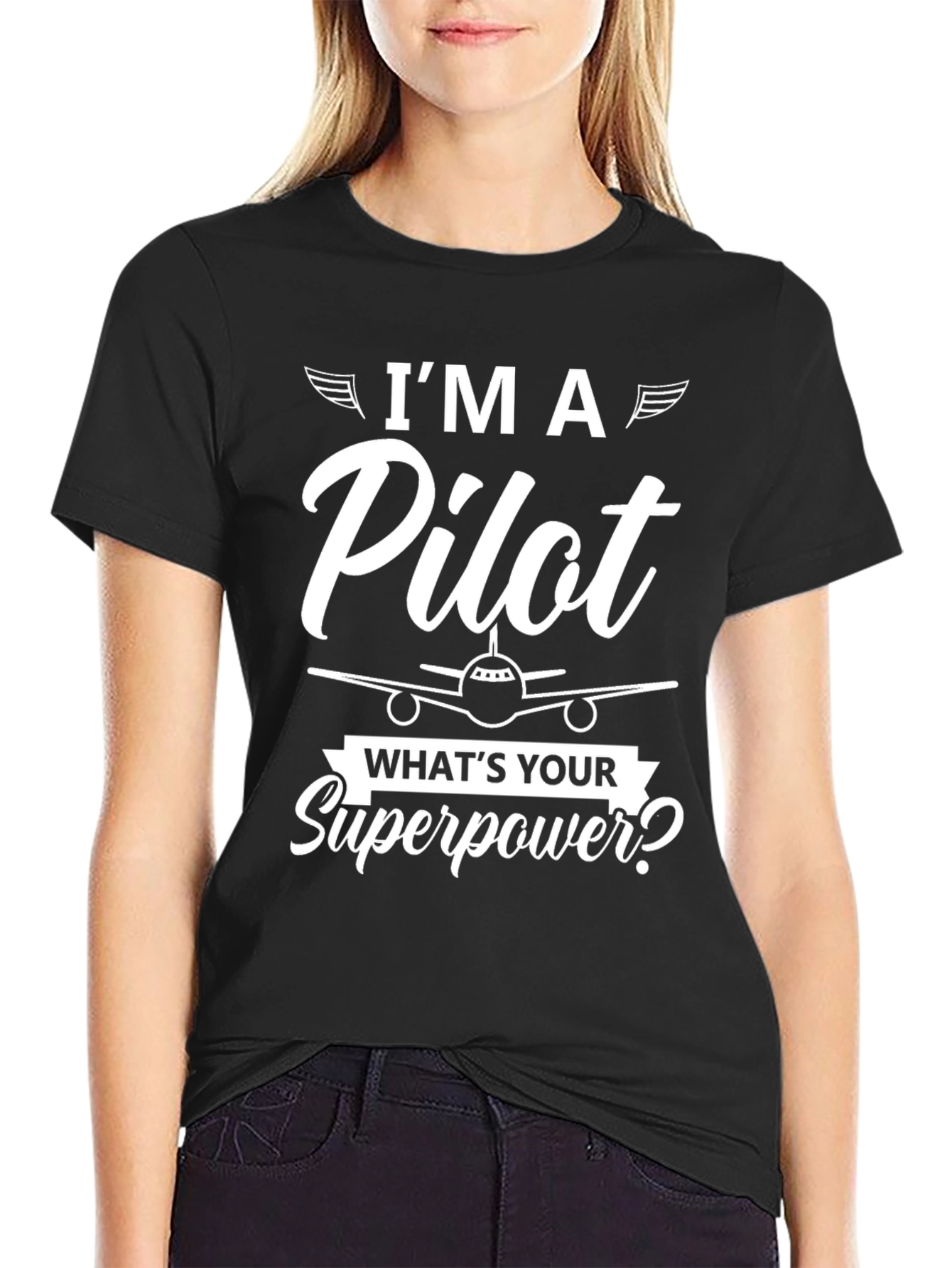 Pilot Superpower Graphic T-Shirt