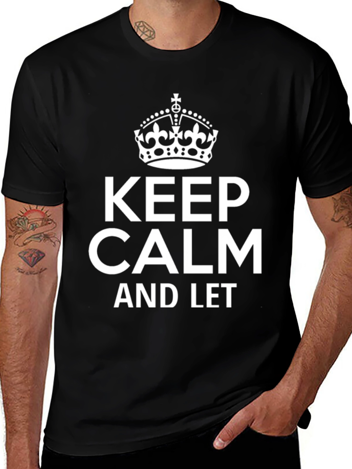 Keep Calm T-Shirt - Classic Graphic Tee