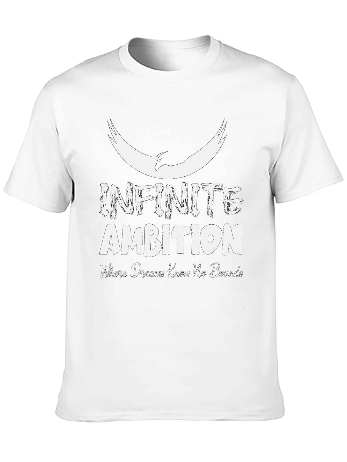 Infinite Ambition Graphic T-Shirt - Dreams Have No Bounds