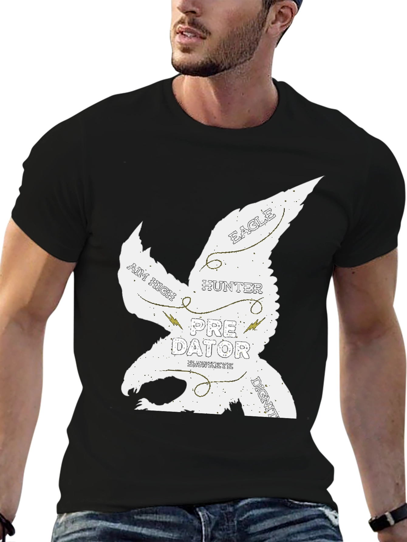 Eagle Predator Graphic T-Shirt - Mens