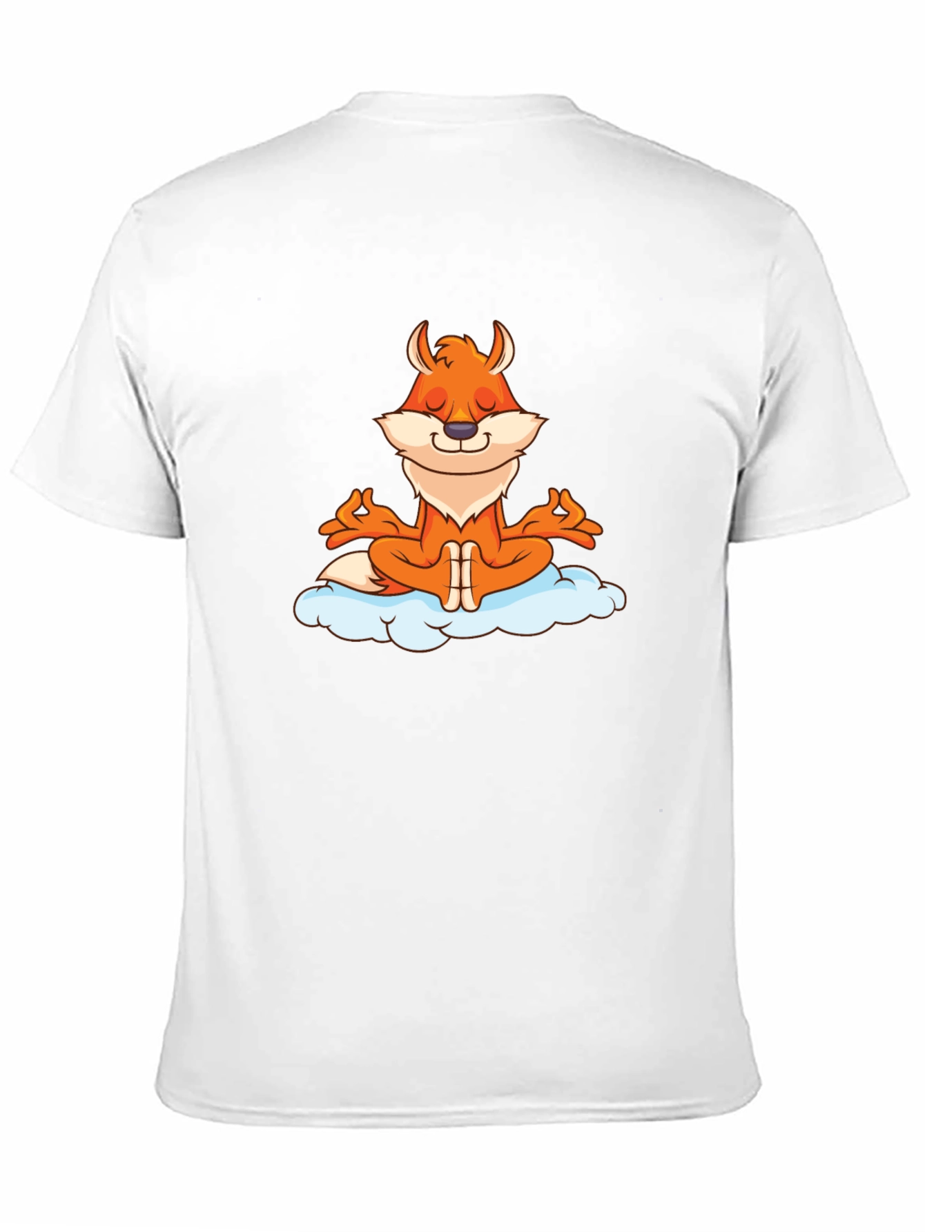 Meditating Fox Graphic Tee