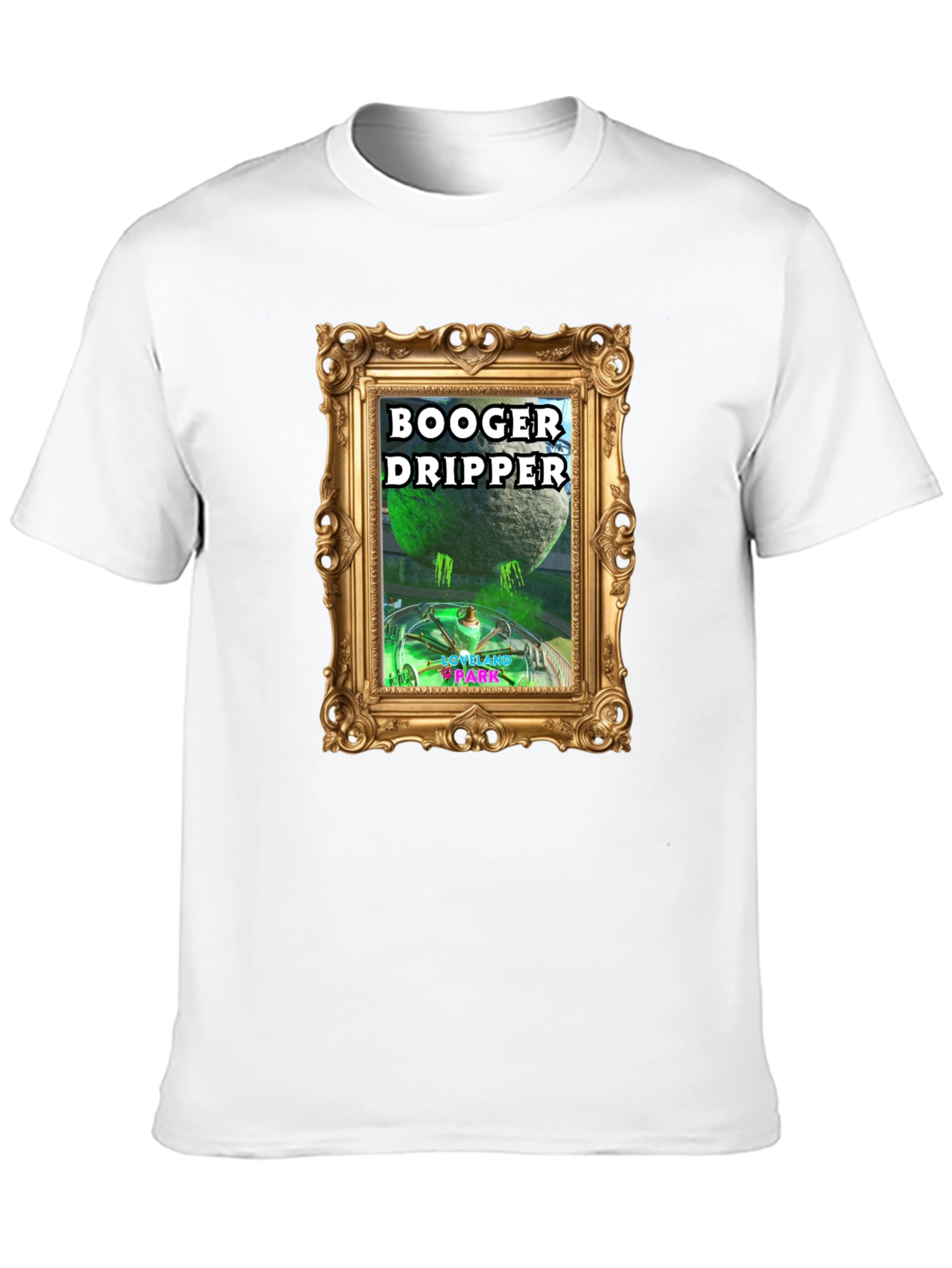 Booger Dripper Graphic T-Shirt - Unique Design
